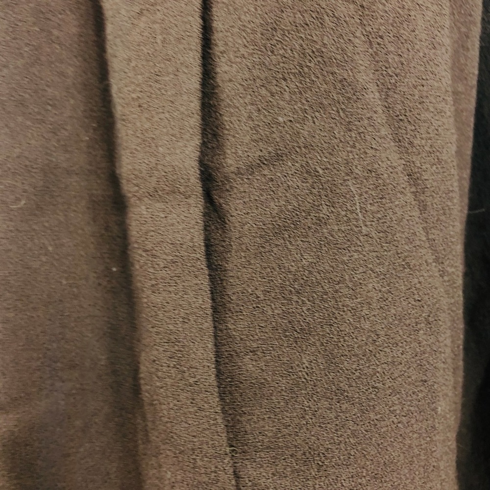 Ellen Tracy Wool fleece pleated front sleeveless dress pockets 16 - Picture 14 of 16